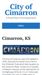 Mobile Screenshot of cimarronks.org