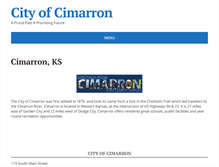 Tablet Screenshot of cimarronks.org